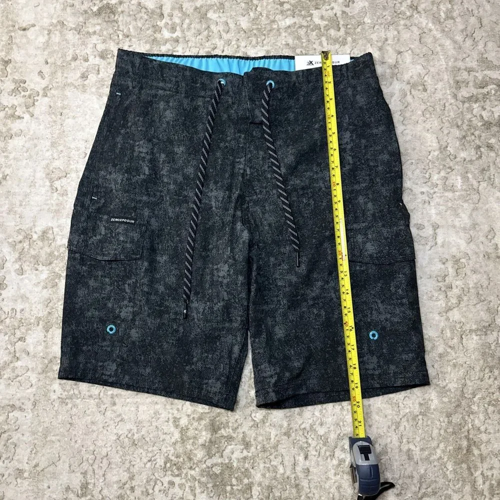 ZeroXposur Swim Trunks UPF‎ 50+ Comfort Liner Recycled Small